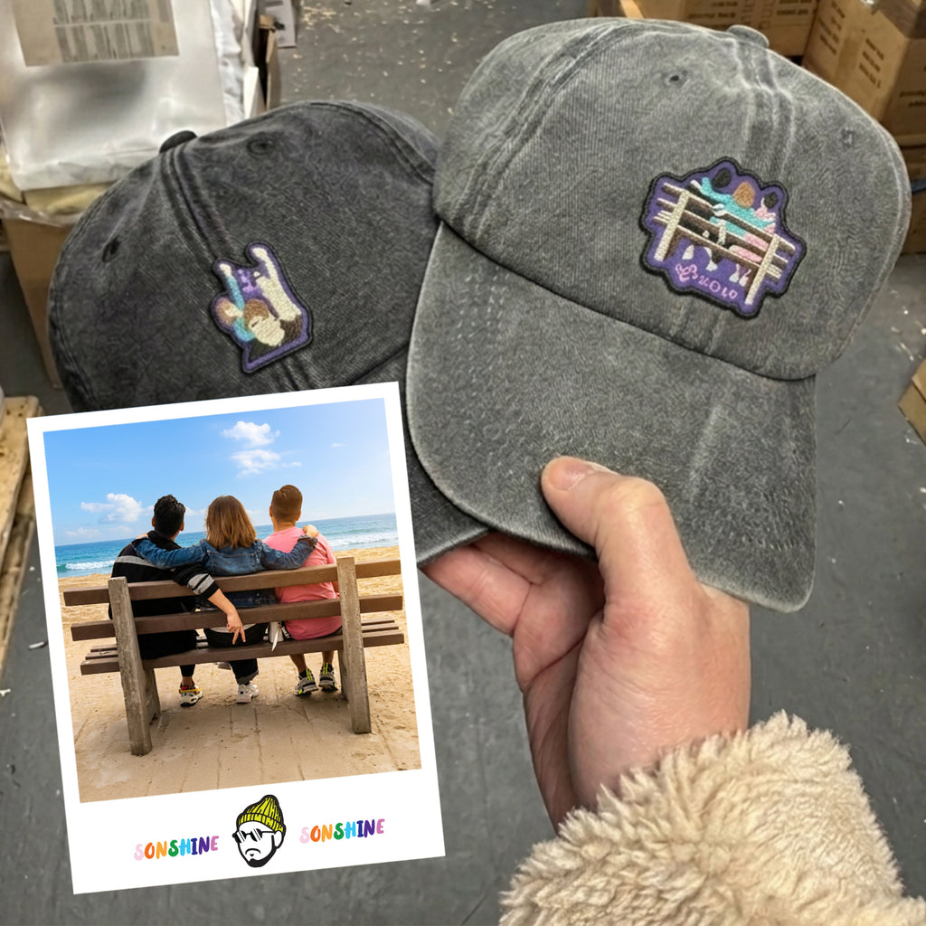 Custom Portrait Embroidered Cap